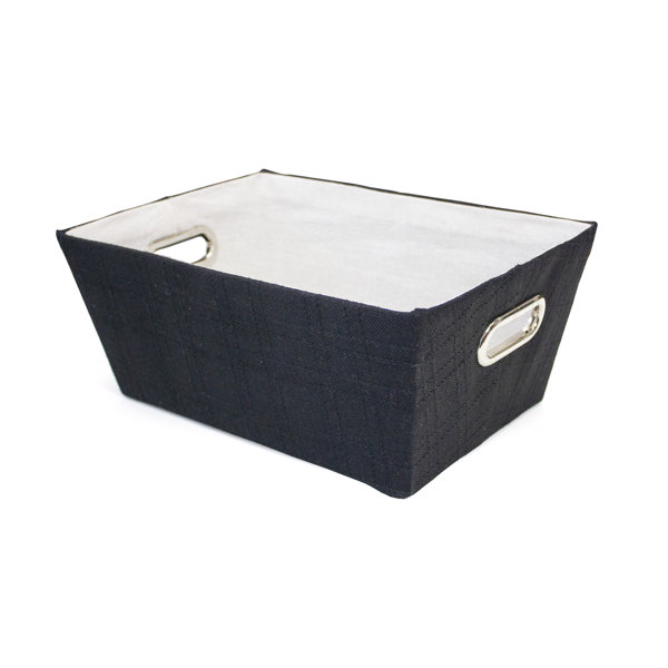 Ebern Designs Fabric Storage Bin / Decorative Boxes (Set Of 3) Large